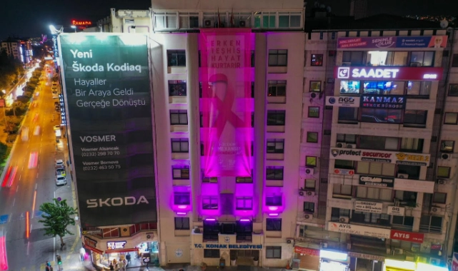 Konak’ta "pembe" farkındalık