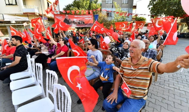 Tire’de tarihi akşam... “Cumhuriyet Her Yerde” 