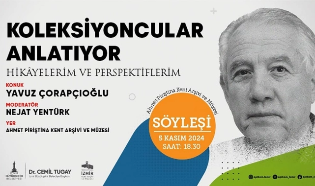 APİKAM’ın yeni söyleşi dizisi, koleksiyonculuk dünyasını keşfettirecek