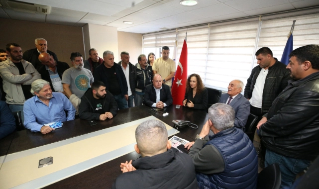 Başkan Ünsal pazarcı esnafını konuk etti: Pazar yerlerindeki sorunlar iş birliğiyle çözülecek