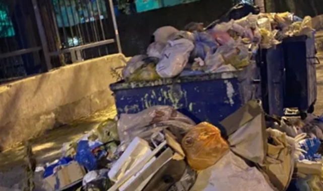 Buca’da grevin ikinci günü: Çöp dağları oluştu!