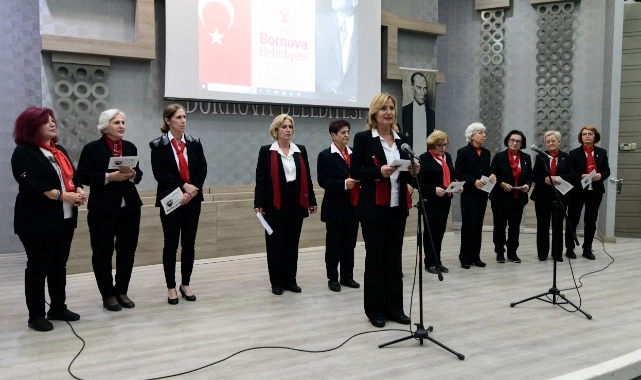 Büyük Önder Atatürk, Bornova’da etkinliklerle anıldı