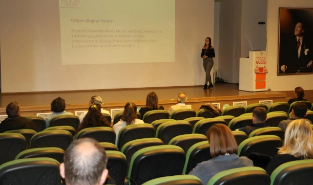 Büyükşehir personellerine organ bağışı farkındalık eğitimi