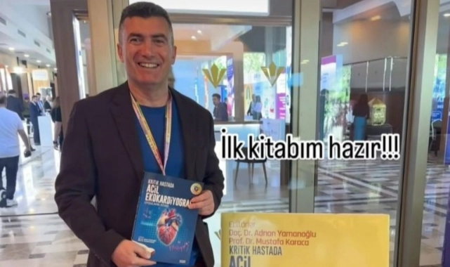 Çiğli Eğitim ve Araştırma Hastanesi Başhekimi Doç. Dr. Adnan Yamanoğlu’ndan Yeni Kitap: “Acil Ekokardiyografi”