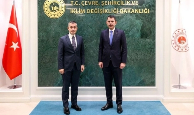 Esenyurt kayyumundan Bakan Kurum'a ziyaret 