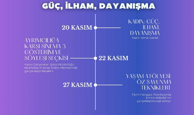Gençlerin deneyim yolculuğu devam ediyor: Bu ayın teması “Kadın: Güç, İlham, Dayanışma”