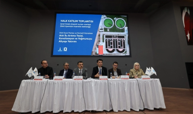 İZSU Genel Müdürlüğü Dikili’de 66 milyon Euro’luk yatırım için harekete geçti
