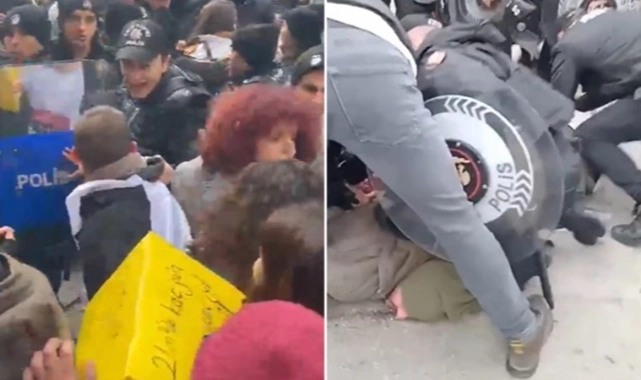 Ankara'da 'Hakkımı Ver' yürüyüşüne polis müdahelesi: 49 kişi gözaltına alındı!