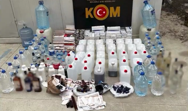 Bakan Yerlikaya duyurdu: 159 bin litre sahte alkol ele geçirildi!