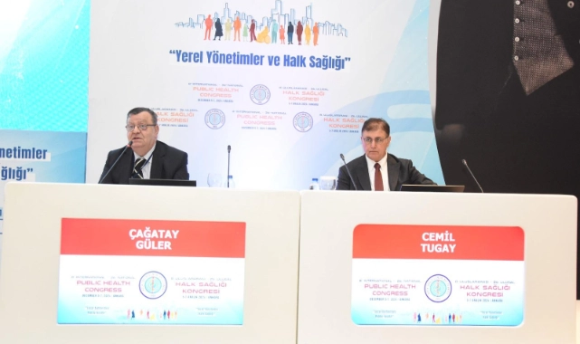Başkan Tugay, Ulusal Halk Sağlığı Kongresi'nde konuştu: Sağlıklı şehir sonuç değil, süreç ve yöntemdir