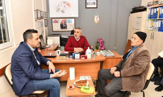 Başkan Yıldız'dan Muhtar ziyareti: Her mahalle bizim için çok önemli
