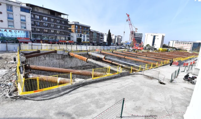 Buca Metrosu'nda tünel kazıları dört koldan sürüyor