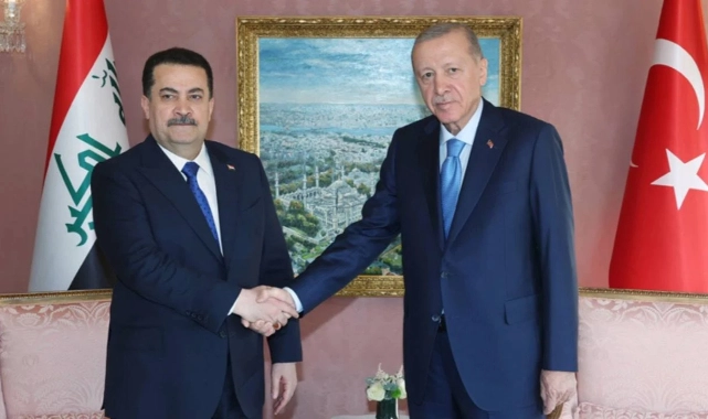 Cumhurbaşkanı Erdoğan, Irak Başbakanı Sudani ile görüşme gerçekleştirdi