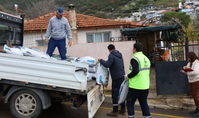 Güzelbahçe Belediyesi’nden Kara-Kış Desteği