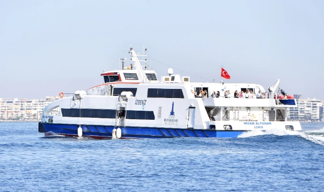 İZDENİZ yolcu gemisi seferlerinde 1 Ocak’tan itibaren yeni düzen