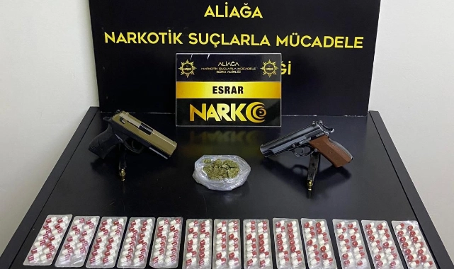 İzmir'in dört ilçesinde 'uyuşturucu' operasyonu: Sekiz şahıs tutuklandı!