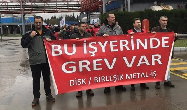 Resmi Gazete’de yayımlandı: Birleşik Metal – İş’in grevine 60 gün erteleme! 