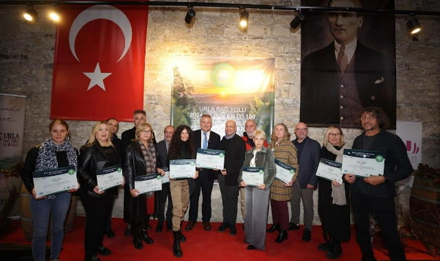 Urla’nın sürdürülebilir başarısı "Green Destination Ödülü" ile taçlandı