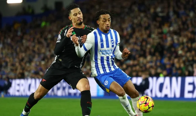 Arsenal, Brighton deplasmanında iki puan bıraktı