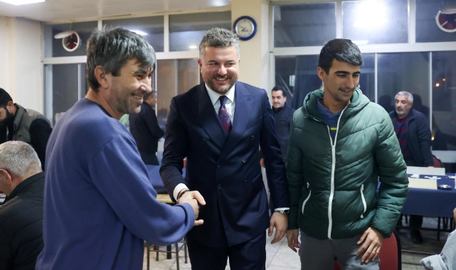 Başkan Görkem Duman mahalle ziyaretlerini sürdürüyor