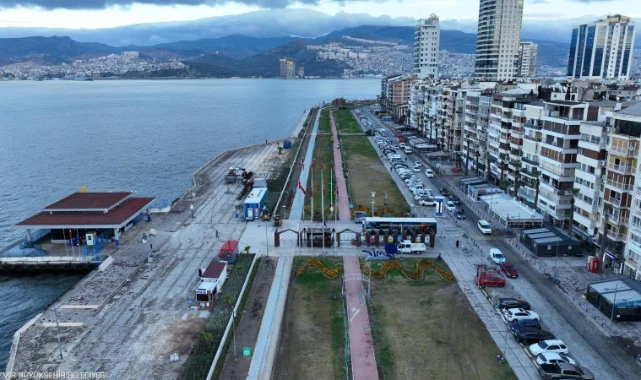 Başkan Tugay, Kordon'da incelemelerde bulundu: Emin olduğumuz işi yaptık