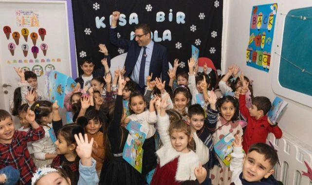 Başkan Yiğit miniklerin sevincine ortak oldu