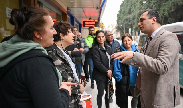 Bornova’da adım adım ziyaret: Vatandaşlarımızın talepleri doğrultusunda hareket ediyoruz