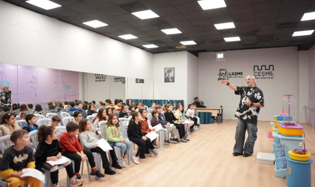 Çeşme’de Sömestr Coşkusu: Çocuklar tatilin keyfini doyasıya yaşadı!