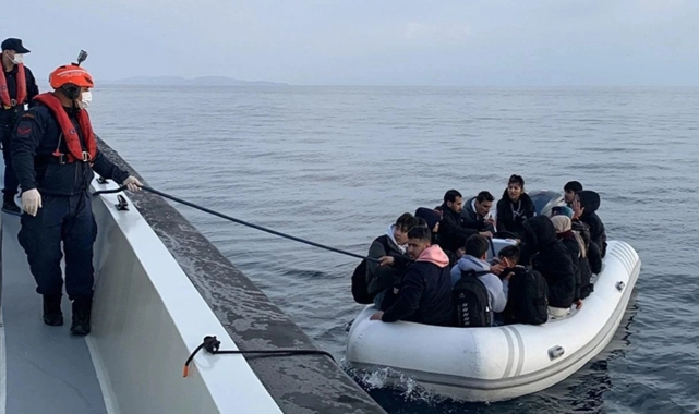 İzmir'e bağlı dört ilçede 206 kaçak göçmen yakalandı!