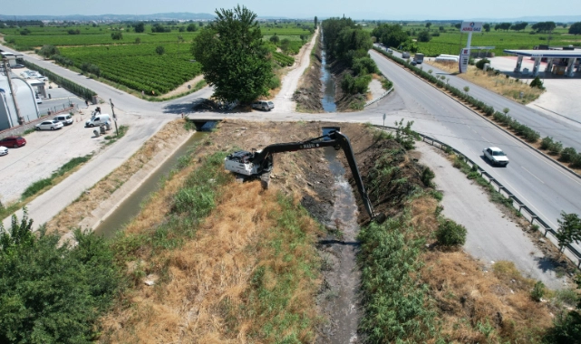 Manisa'da 280 Kilometre dere yatağı temizlendi