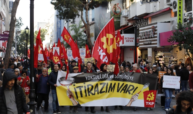 TKP, İzmir’de iktidara seslendi: Yoksulluğa, eşitsizliğe itiraz ediyoruz