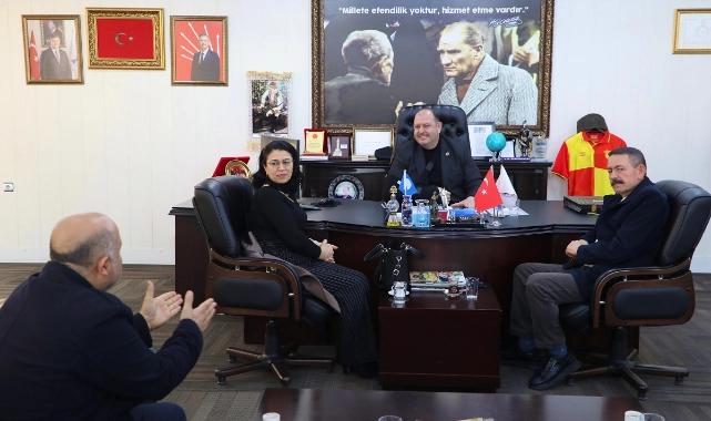 Alevilerden Başkan Çiçek’e Teşekkür Ziyareti