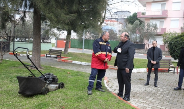 Başkan Çiçek Çalışmaları İnceledi