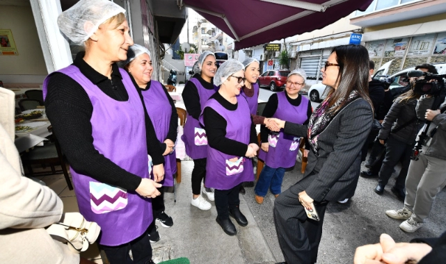 Başkan eşleri Balçova'da buluştu