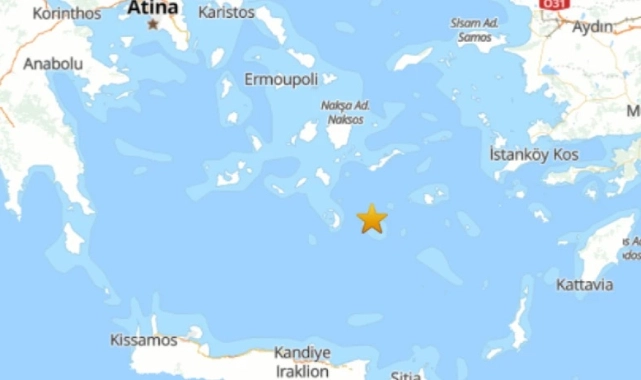 Ege'de Korkutan Deprem
