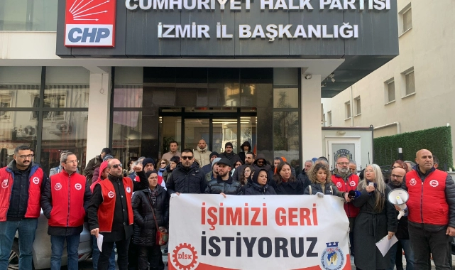 Karşıyaka Belediyesi işçilerinden büyük eylem kararı: İşlerimize dönemezsek, Ankara'ya yürüyeceğiz!