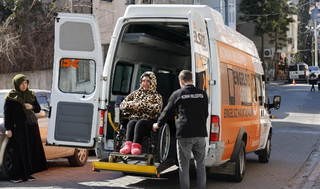 Konak’ta ‘Engelsiz Servis’le hayata engel yok 