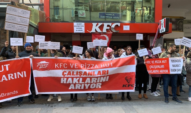 Mağdur olan KFC ve Pizza Hut işçileri, yönetime seslendi: Sizin hiç vicdanınız yok mu?