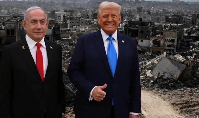 Netanyahu ile görüşen Trump'tan tartışma yaratacak sözler: 'Gazze Şeridi'ne sahip olacağız'