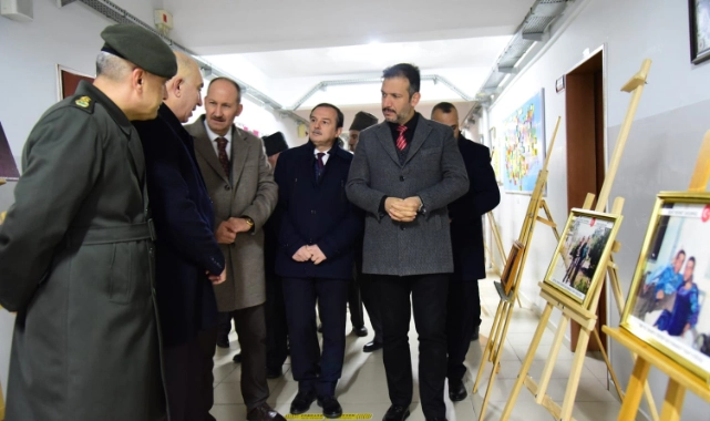 Şehit Mehmet Savunmaz, adını taşıyan okulda anıldı 