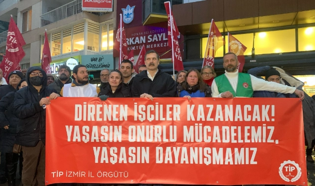TİP Genel Başkanı Baş, İzmirli işçilerle bir araya geldi: Birlik ve mücadeleye devam mesajı verildi!
