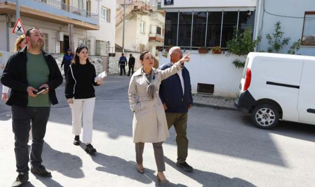 Başkan Filiz Ceritoğlu Sengel'den Zafer Mahallesi Turu