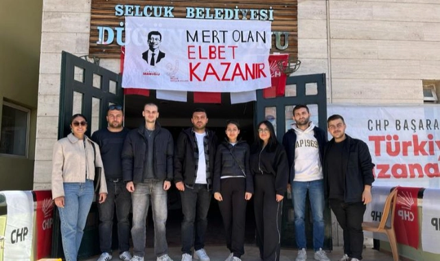 CHP Efes Selçuk gençlik Kolları’ndan Silivri’ye direniş mektubu