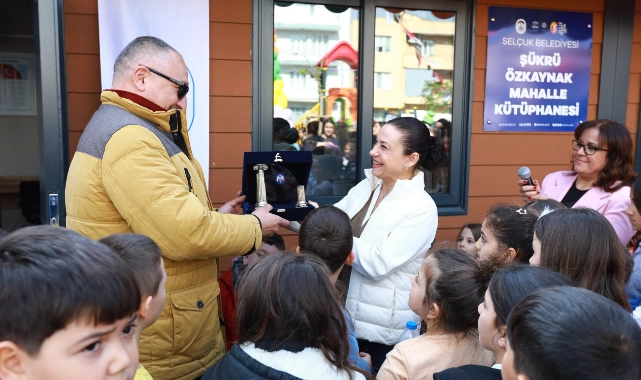 Her Mahalleye Kütüphane Projesi Büyüyor: Şükrü Özkaynak Kütüphanesi ve Direniş Parkı açıldı