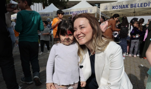 Konak’ta 23 Nisan heyecanı