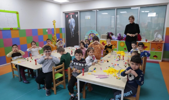 Konaklı minikler sanatla büyüyor