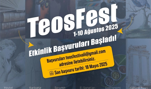 Seferihisar'a sanat dolu festival geliyor: Teosfest Ağustos'ta 