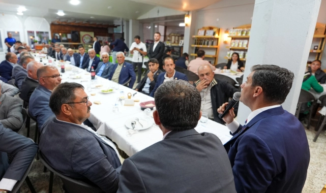 Başkan Zeyrek, Köprübaşı’nda muhtarlarla buluştu