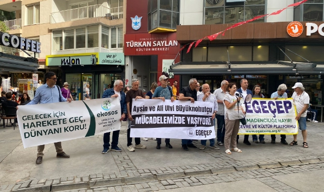 EGEÇEP, Ali Ulvi ve Aysin Büyüknohutçu'yu andı: 'Organize bir cinayet olduğu apaçık belli'