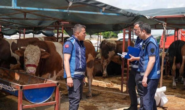 Gaziemir’de kurban satış yerlerinde sıkı denetim